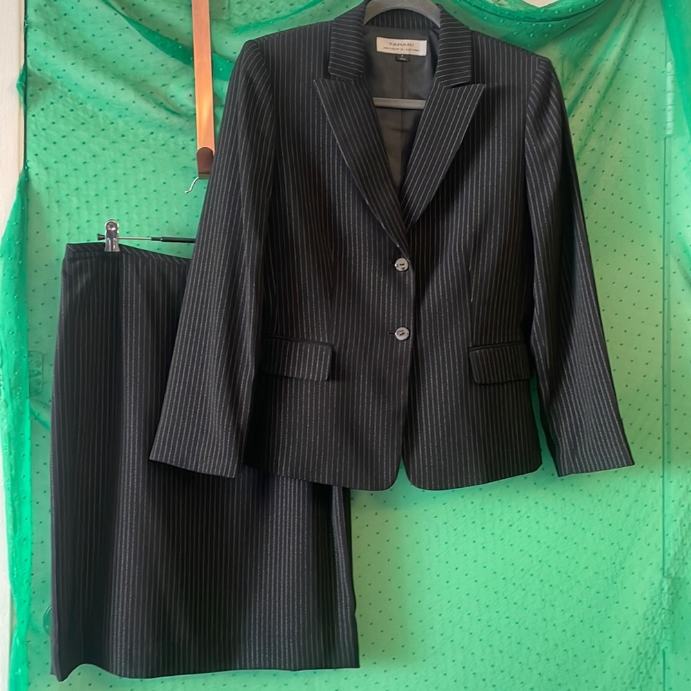 Tahari PinStripped Suit